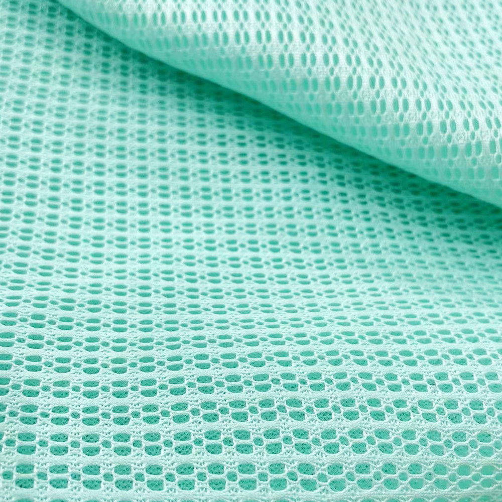 Thickened Imitation Tencel Sandwich Mesh Fabric Polyester Mesh Fabric ...